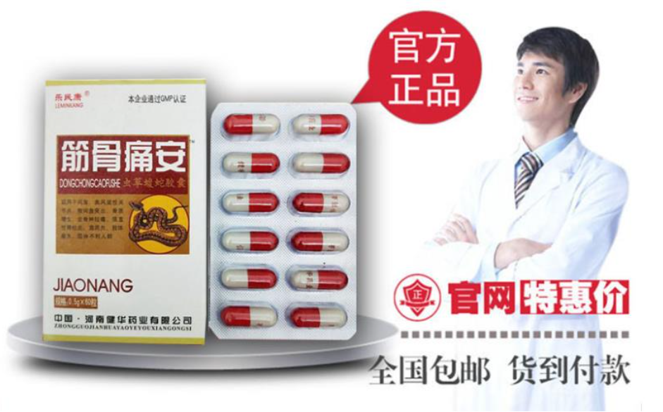 筋骨痛安虫草蝮蛇胶囊
